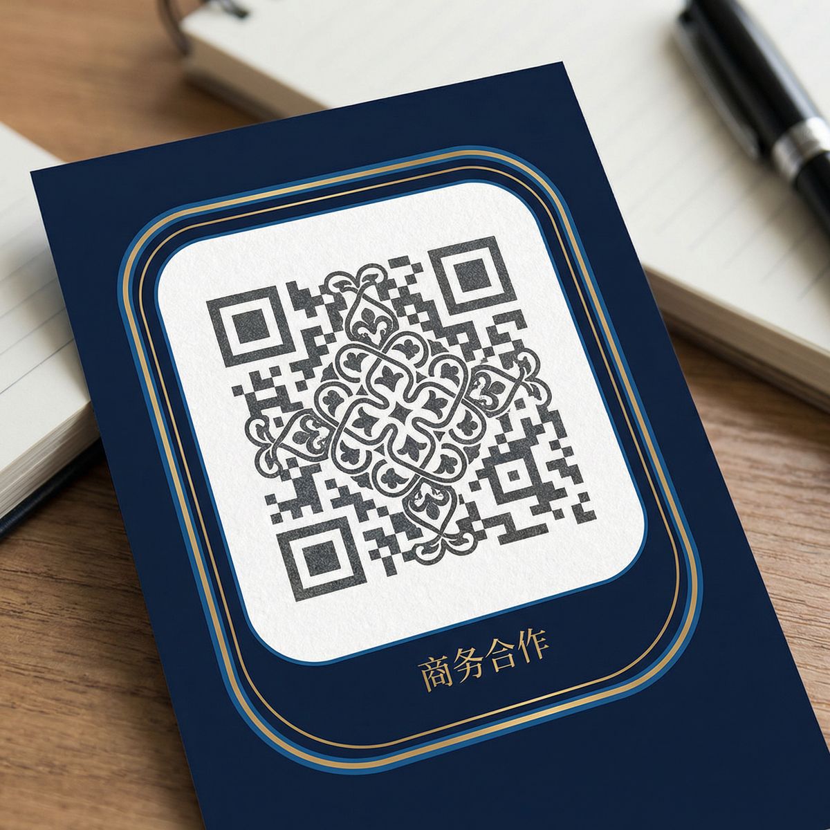 高清视频商务二维码